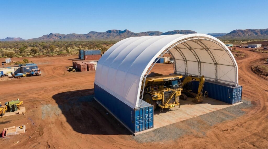 Engineered for Extremes: Protecting Heavy Machinery with Industrial Container Shelters